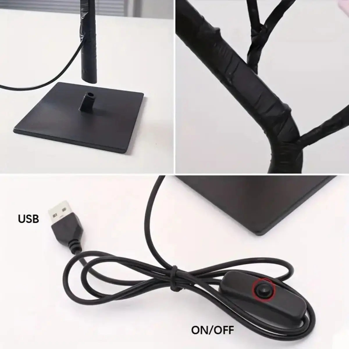 USB rose lamp