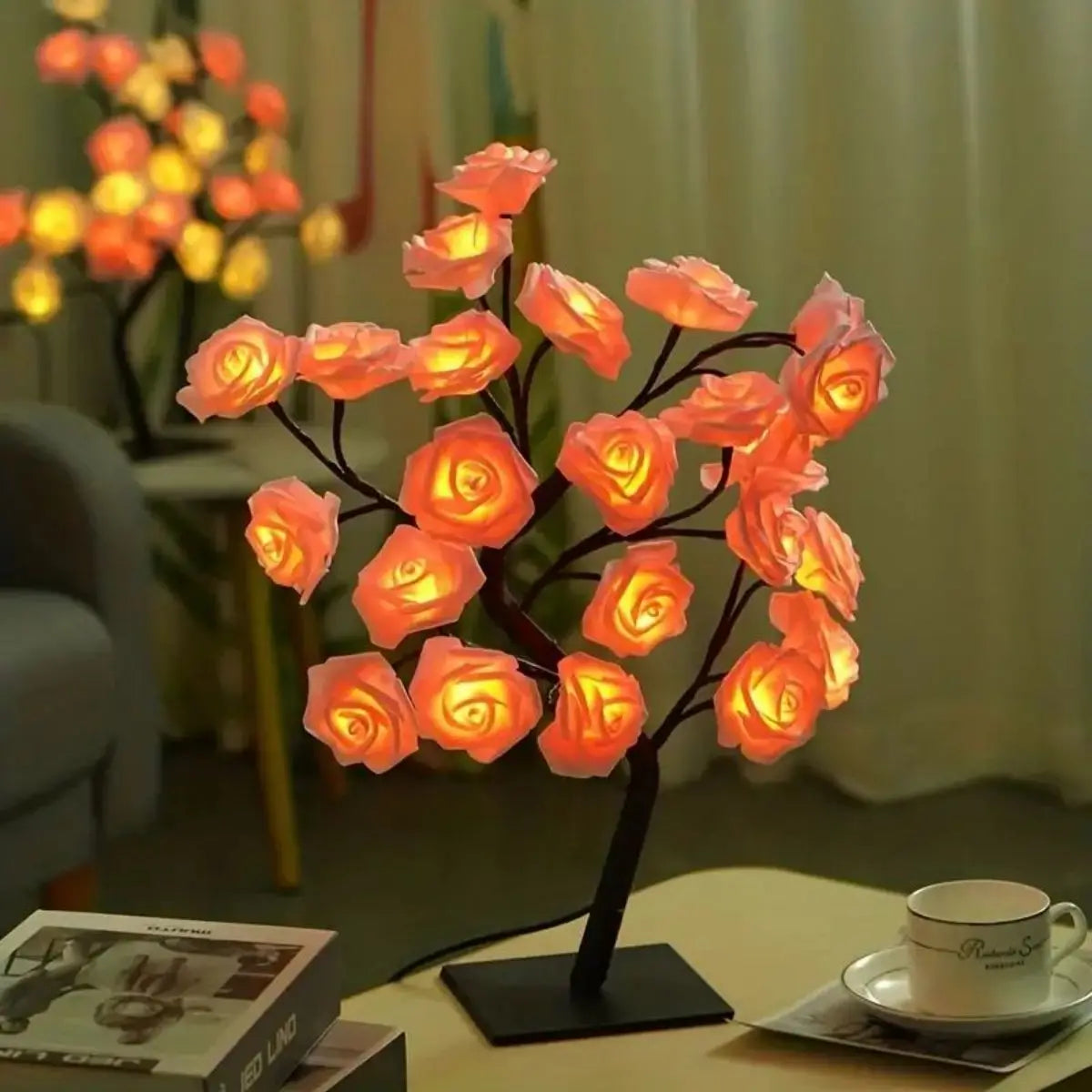 USB rose lamp