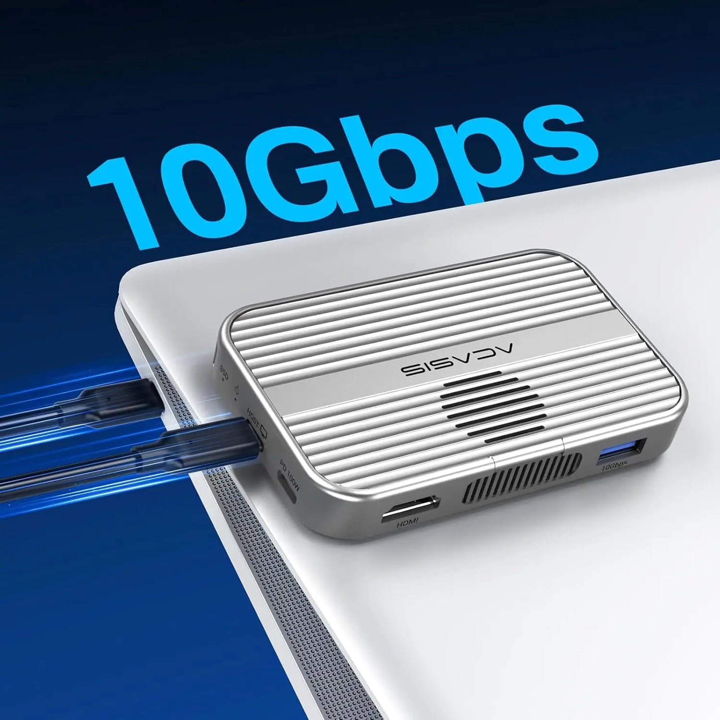 Acasis Magnetic SSD USB C Docking Station iPhone 16 15