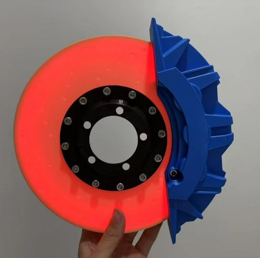 DIY brake disc LED atmosphere charging desktop wall-mounted night light ornament