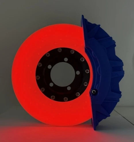 DIY brake disc LED atmosphere charging desktop wall-mounted night light ornament