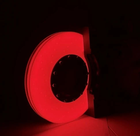 DIY brake disc LED atmosphere charging desktop wall-mounted night light ornament
