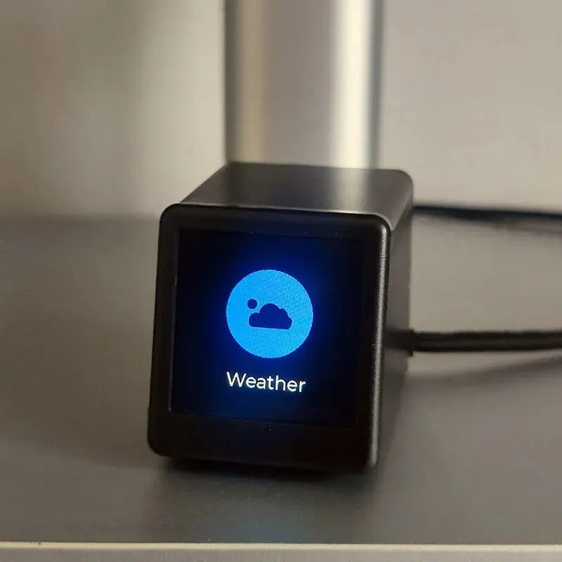 Bitcoin Price Ticker with Smart Weather Clock, Supports Cryptocurrency and Stock and Exchange