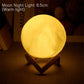 Moon Lamp 8cm Battery Powered With Stand