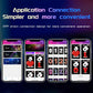 LED nixie tube digital clock with app control.
