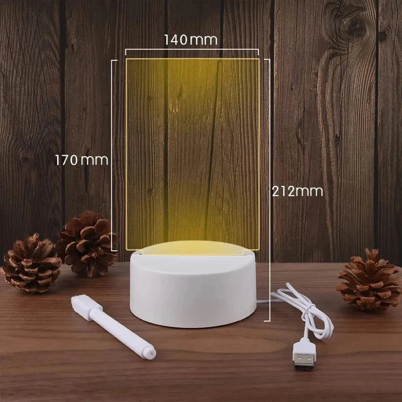 Erase/Write night light