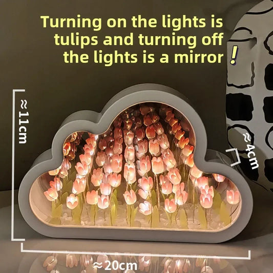 Tulip Cloud Night Light USB