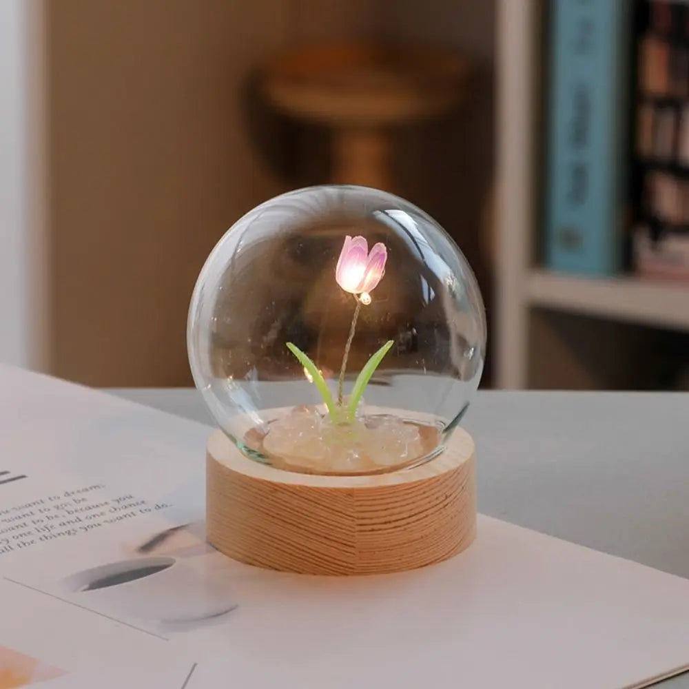 Tulip Night Light Handmade