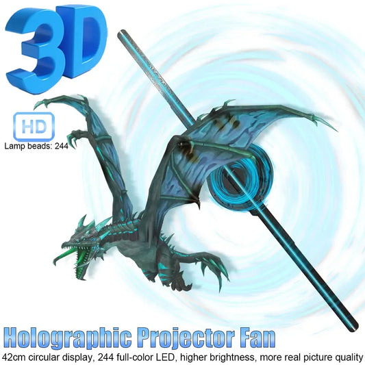 3D Hologram Fan Projector