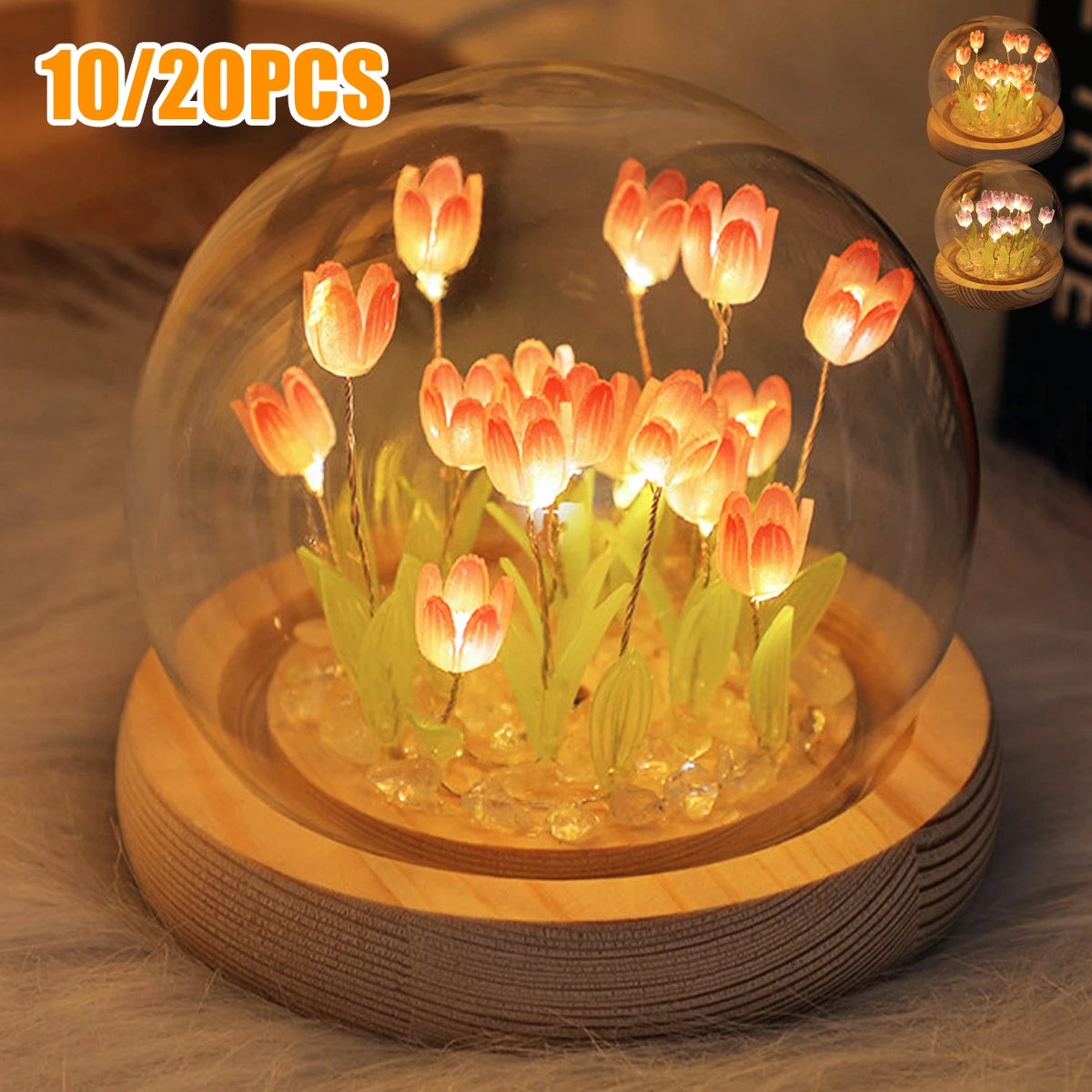 Tulip Night Light Battery