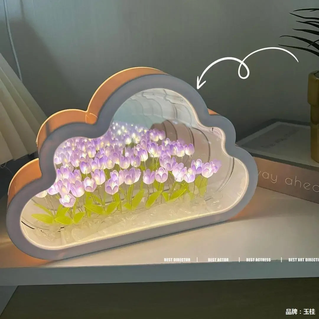 Tulip Cloud Night Light USB