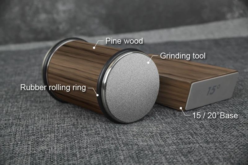 Rolling knife sharpener 15/20° DIY