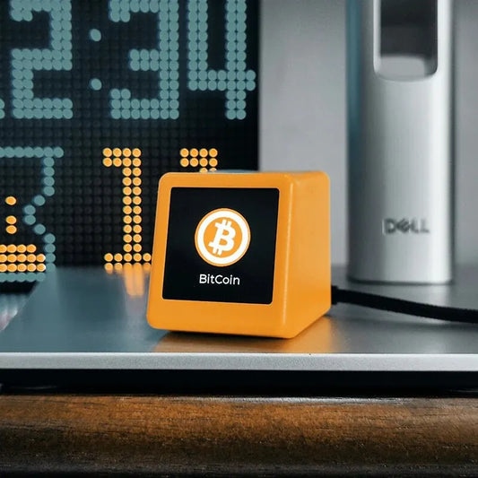 Bitcoin Price Ticker with Smart Weather Clock, Supports Cryptocurrency and Stock and Exchange