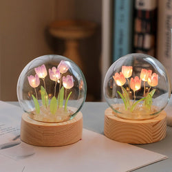 Tulip Night Light Handmade