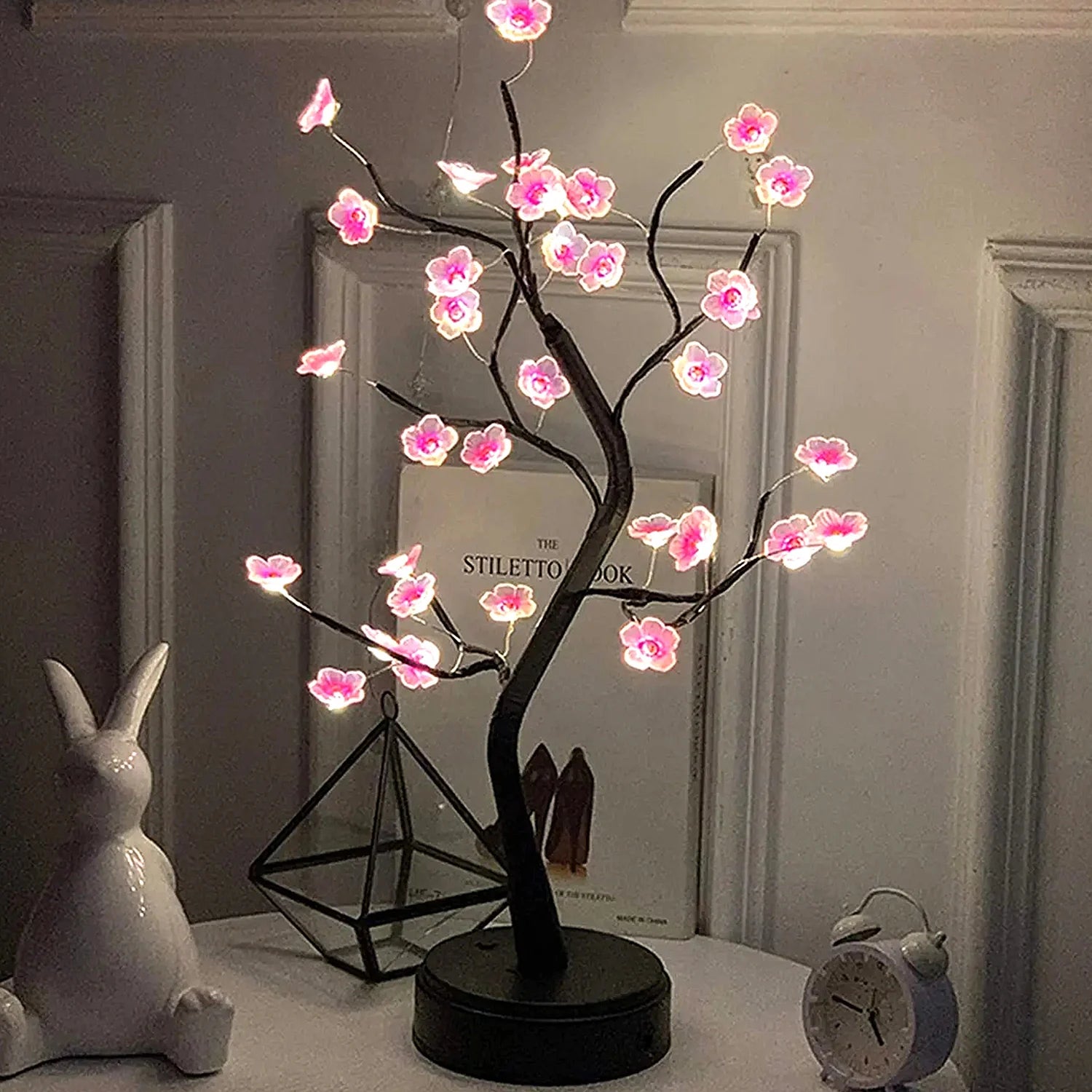 Bonsai Flower Night light USB/Battery