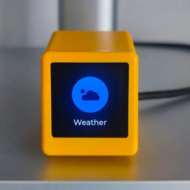 Bitcoin Price Ticker with Smart Weather Clock, Supports Cryptocurrency and Stock and Exchange