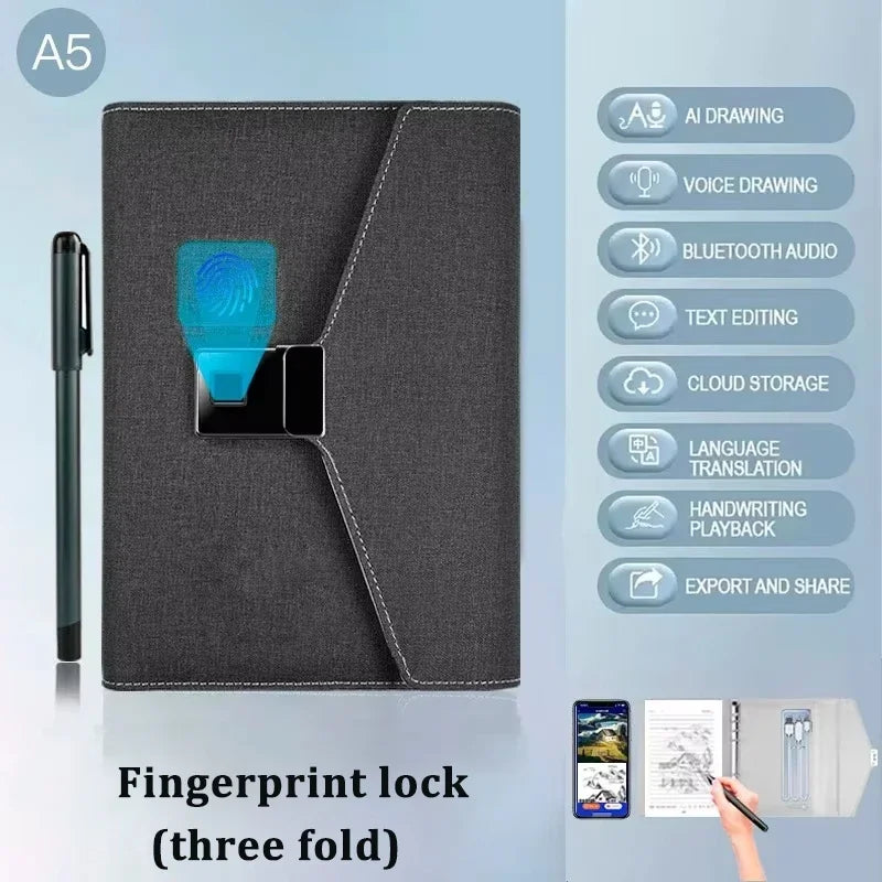 Smart Sync Pen & Diary,  Bluetooth