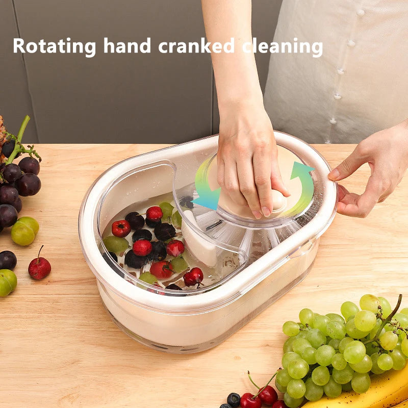 Vegetable + Fruit Cleaning Spinner