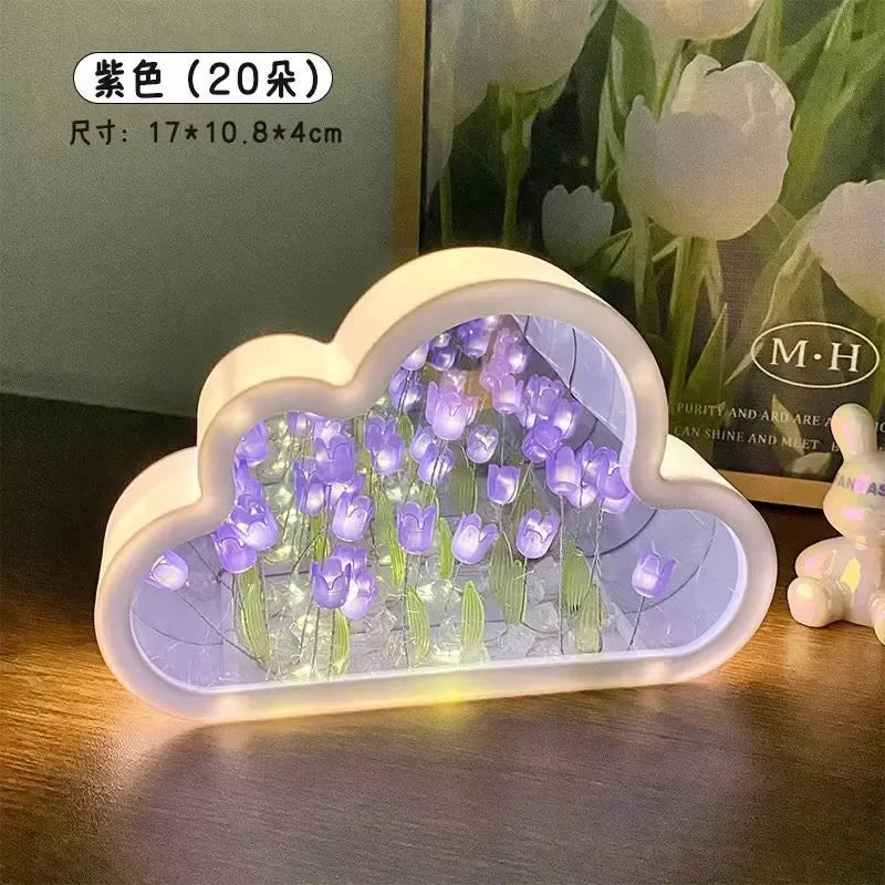 Tulip Cloud Night Light USB
