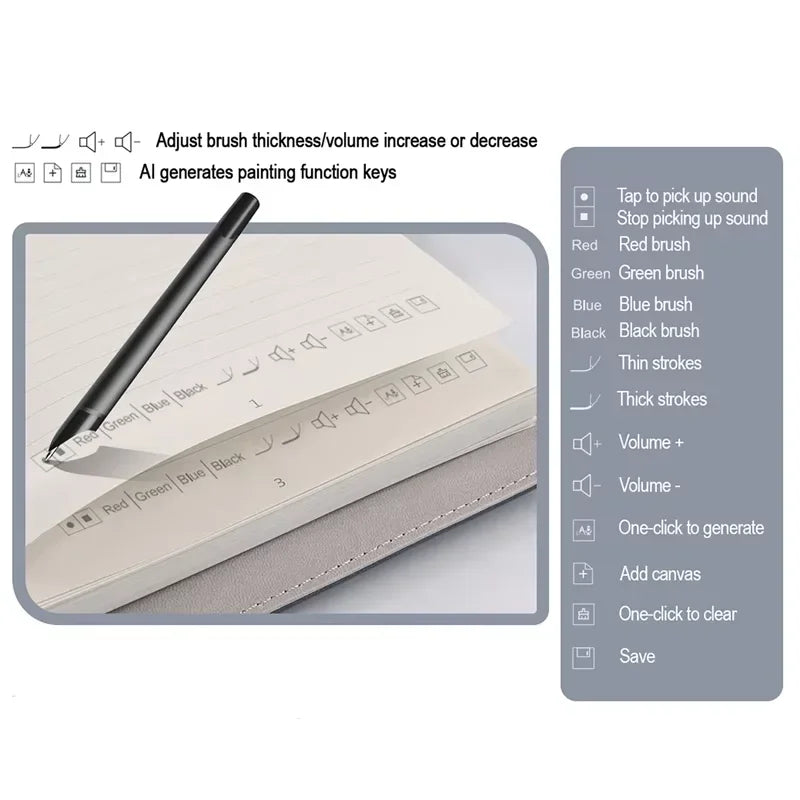 Smart Sync Pen & Diary,  Bluetooth