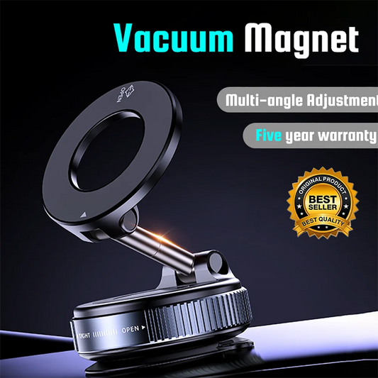 Magnetic Phone Holder 360° Vacuum Suction