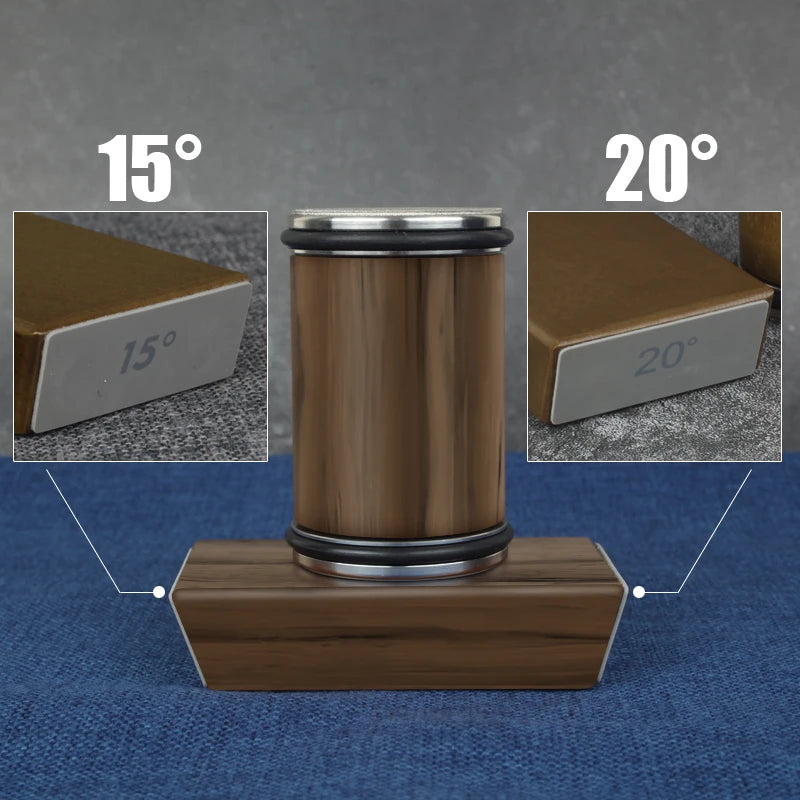 Rolling knife sharpener 15/20° DIY