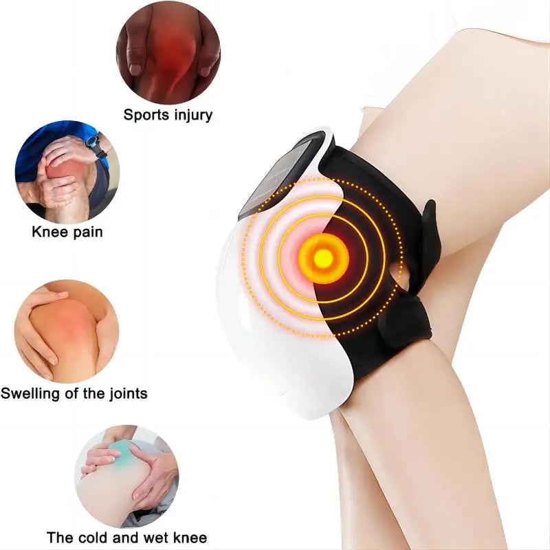 Knee Massager Infrared Heat and Vibration Knee Pain Relief