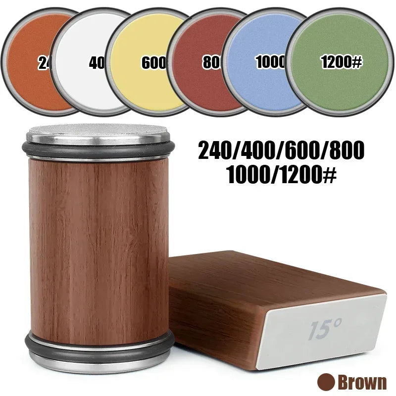 Rolling knife sharpener 15/20° DIY