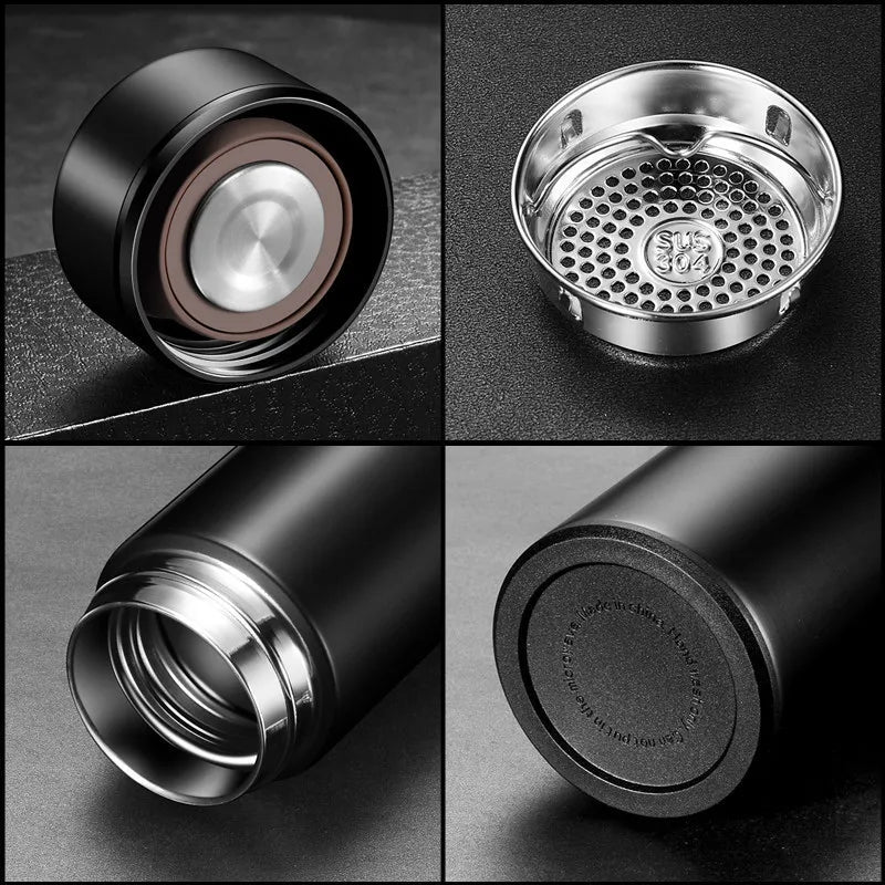 Digital temperature display Stainless steel thermos 500ml