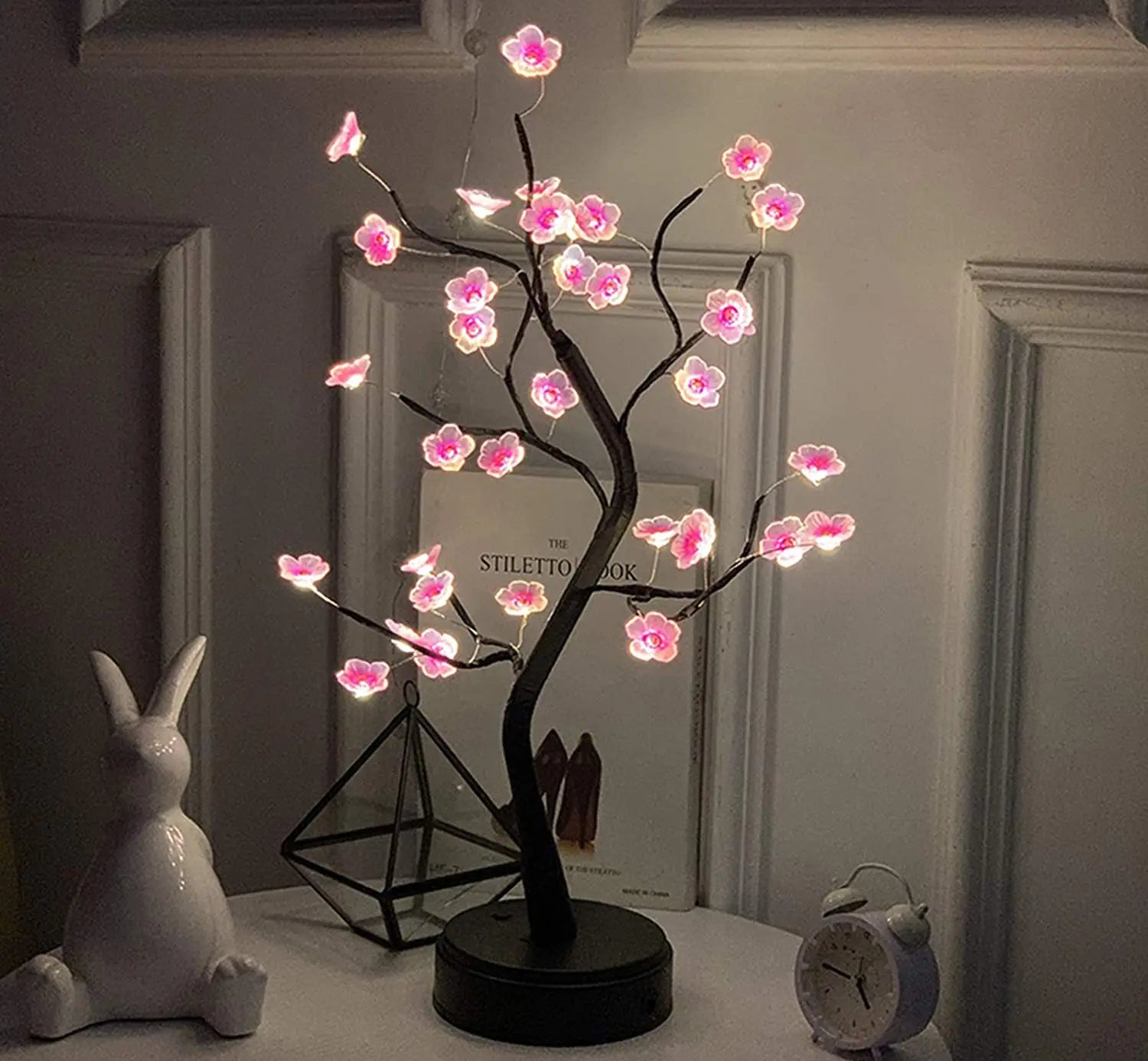 Bonsai Flower Night light USB/Battery