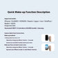 TELESIN Magnetic Phone Grip and Light | IPhone & Android