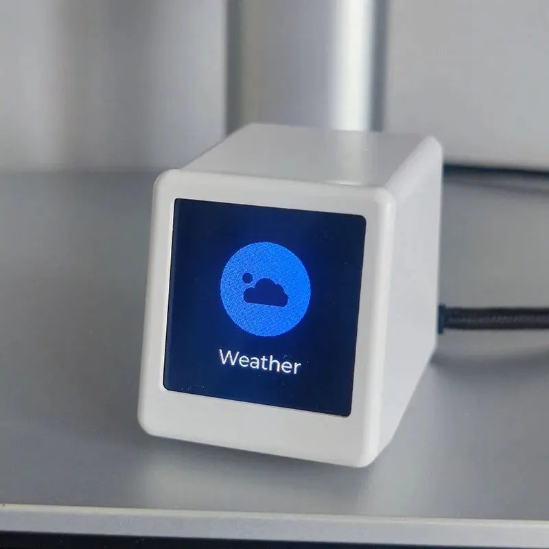 Bitcoin Price Ticker with Smart Weather Clock, Supports Cryptocurrency and Stock and Exchange