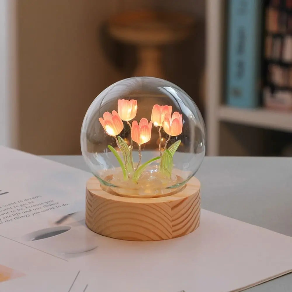 Tulip Night Light Handmade