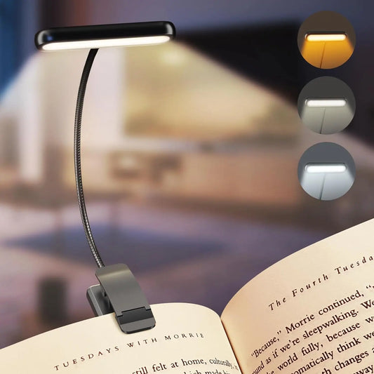 Rechargeable Led Reading Light With Clip