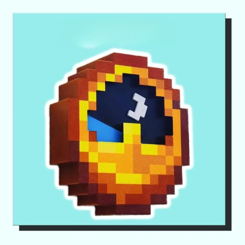 Minecraft day/night clock