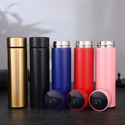 Digital temperature display Stainless steel thermos 500ml