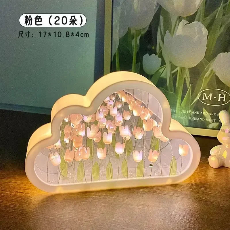 Tulip Cloud Night Light USB