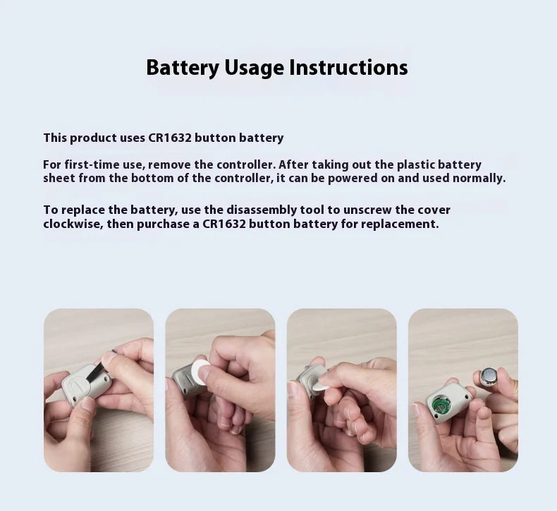 TELESIN Magnetic Phone Grip and Light | IPhone & Android