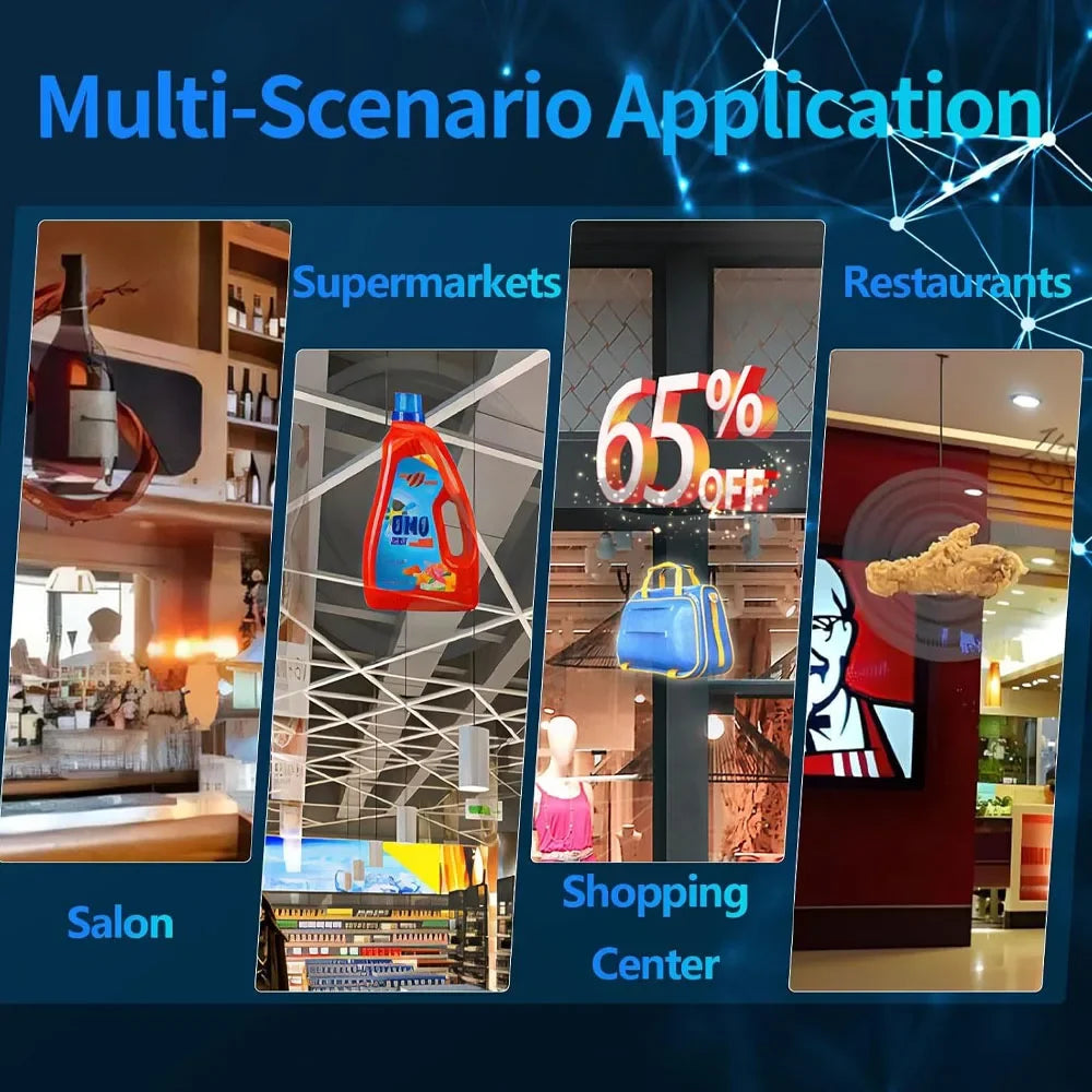 3D Hologram Fan Projector