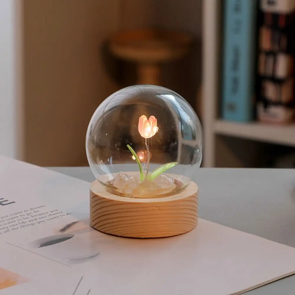 Tulip Night Light Handmade