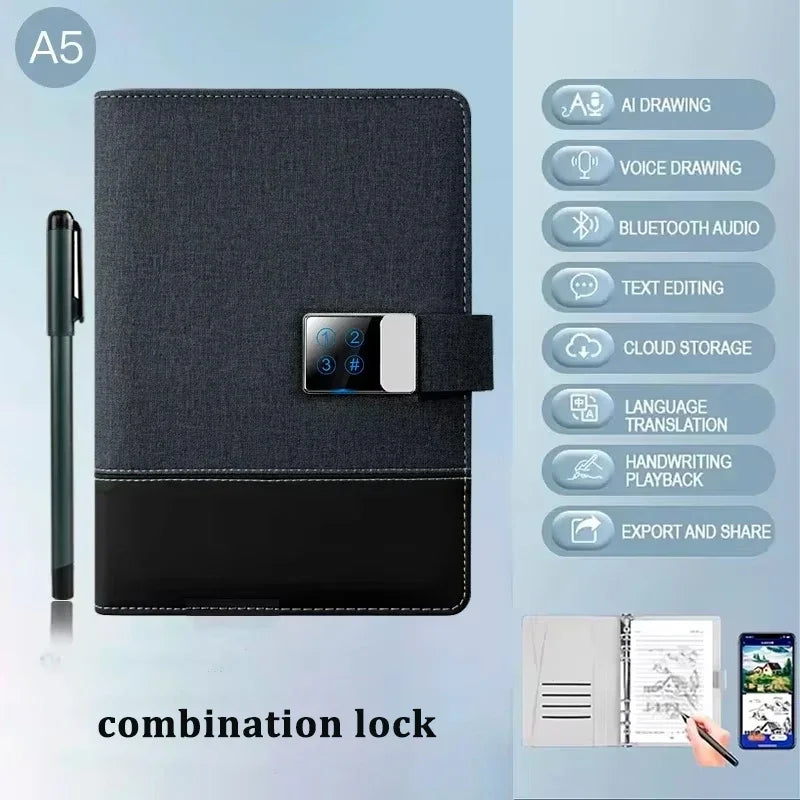 Smart Sync Pen & Diary,  Bluetooth