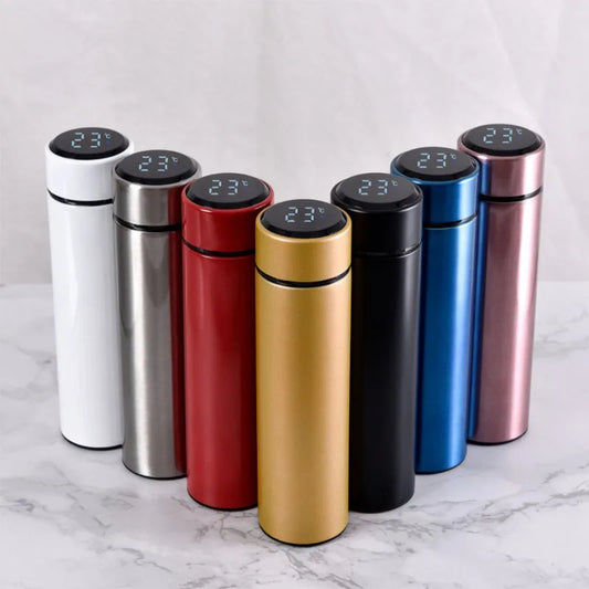 Digital temperature display Stainless steel thermos 500ml