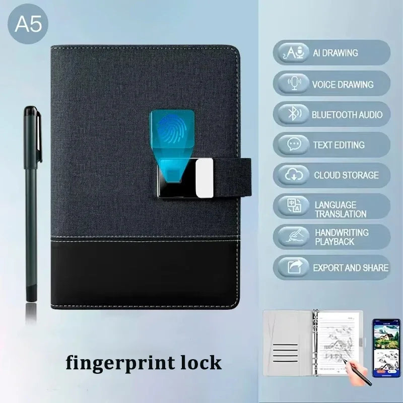 Smart Sync Pen & Diary,  Bluetooth